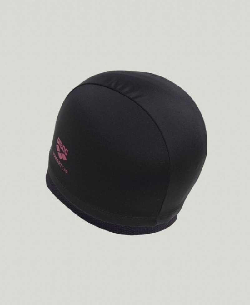 Black Arena Smart Women's Swim Cap | 76383987