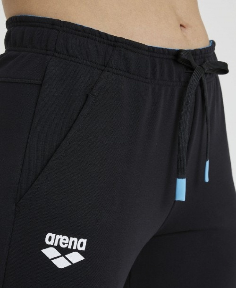 Black Arena Solid Team Women's Pants | 88150110