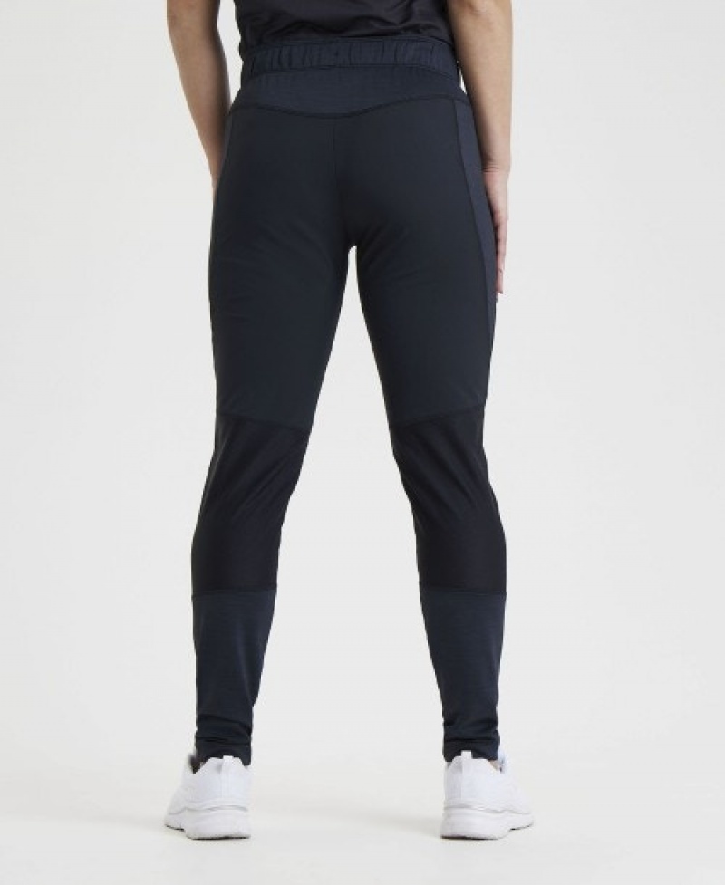 Black Arena Spacer Panel Women's Tight | 53632778