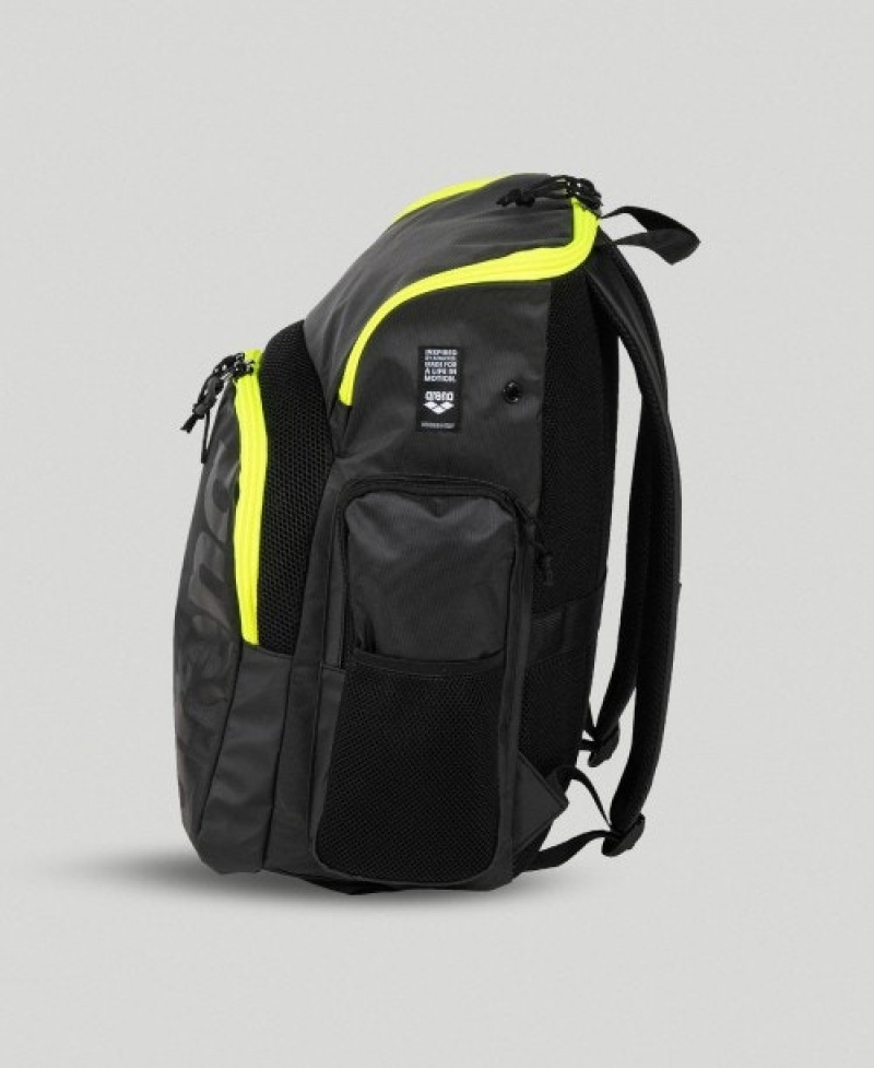 Black Arena Spiky Iii 35 L Men's Backpacks | 75300060