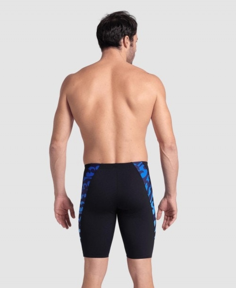 Black Arena Surfs Up Swim Jammer Men's Swim Shorts | 87966581