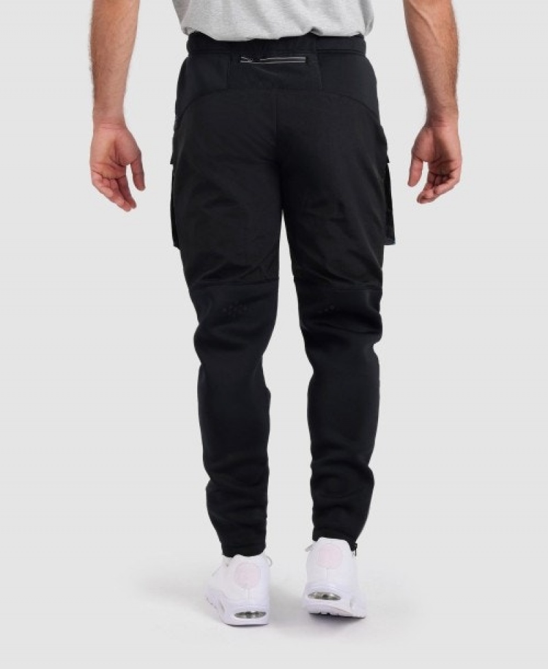 Black Arena Team Half-quilted Men's Pants | 33416684