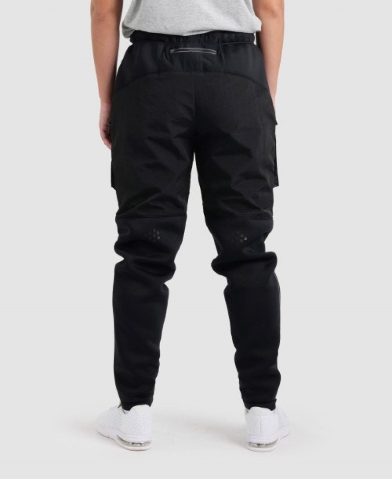 Black Arena Team Half-quilted Men's Pants | 33416684