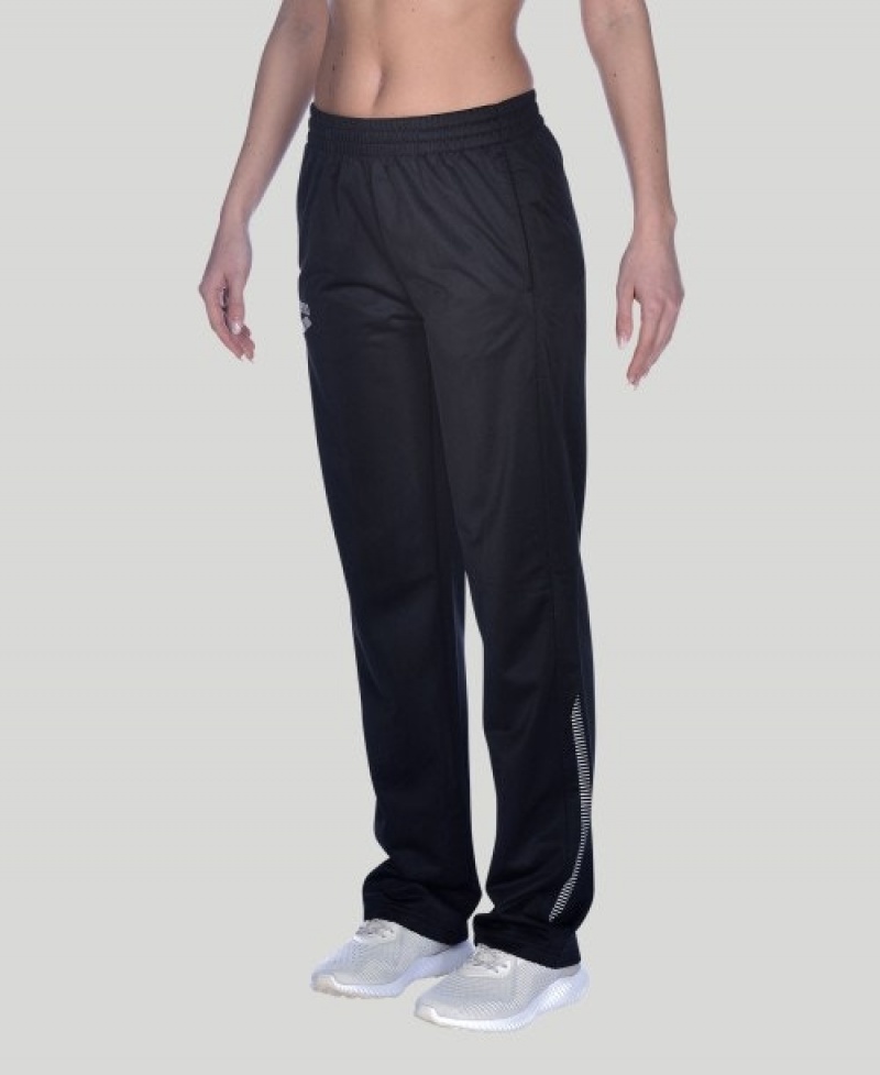 Black Arena Team Line Knitted Poly Men's Pants | 21127382