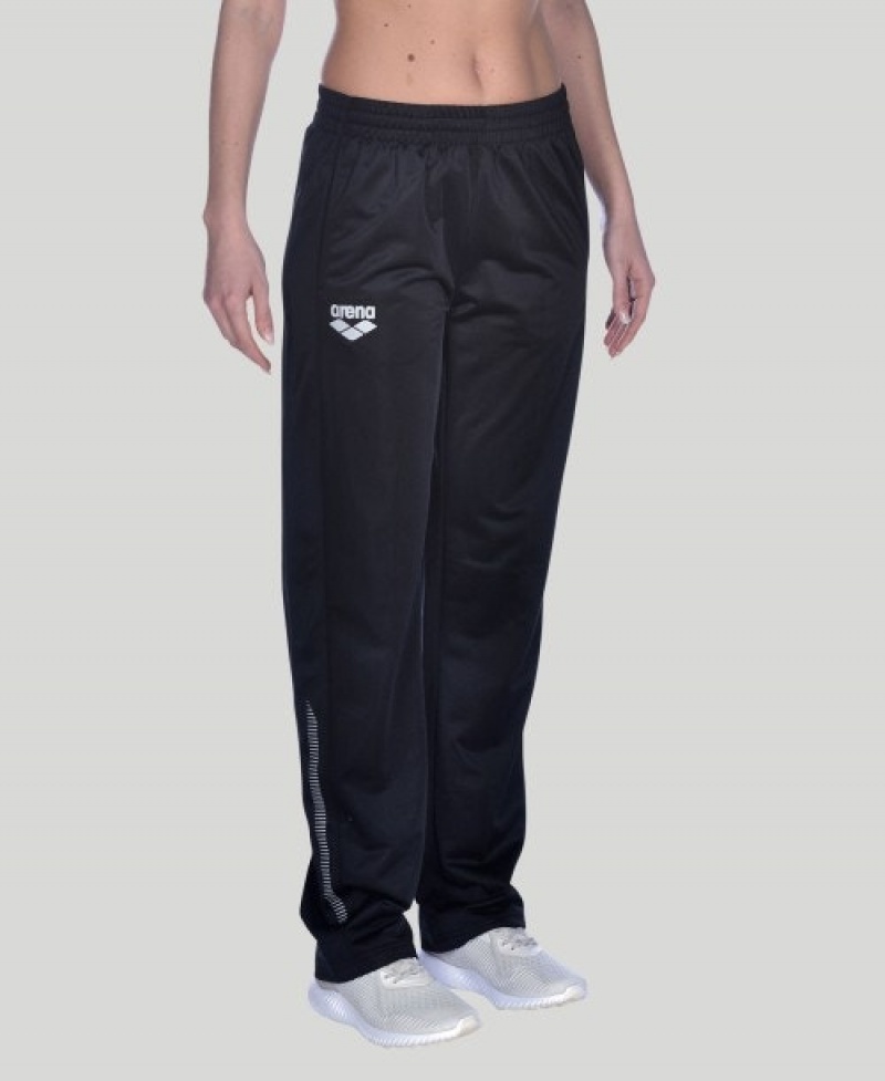 Black Arena Team Line Knitted Poly Men's Pants | 21127382