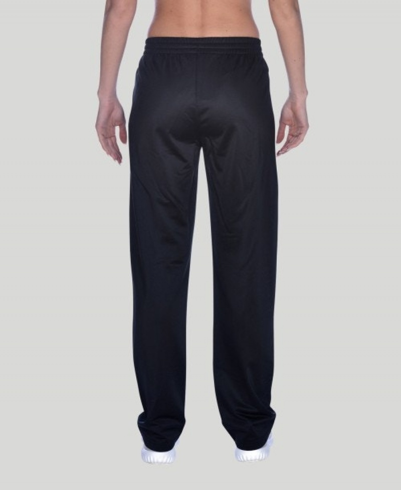 Black Arena Team Line Knitted Poly Men's Pants | 21127382