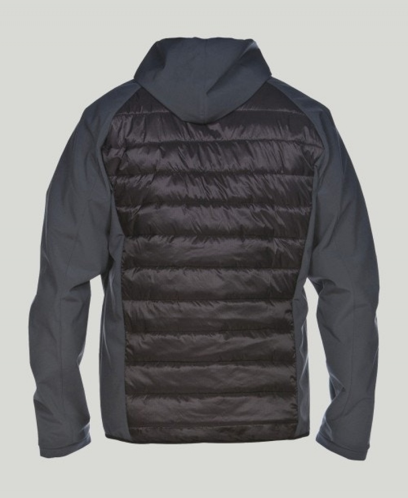 Black Arena Team Line Thermal Men's Jackets | 63536744