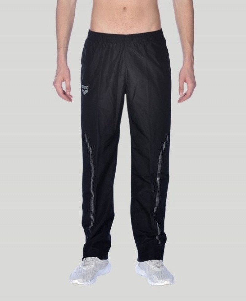 Black Arena Team Line Warm-up Men's Pants | 72464933