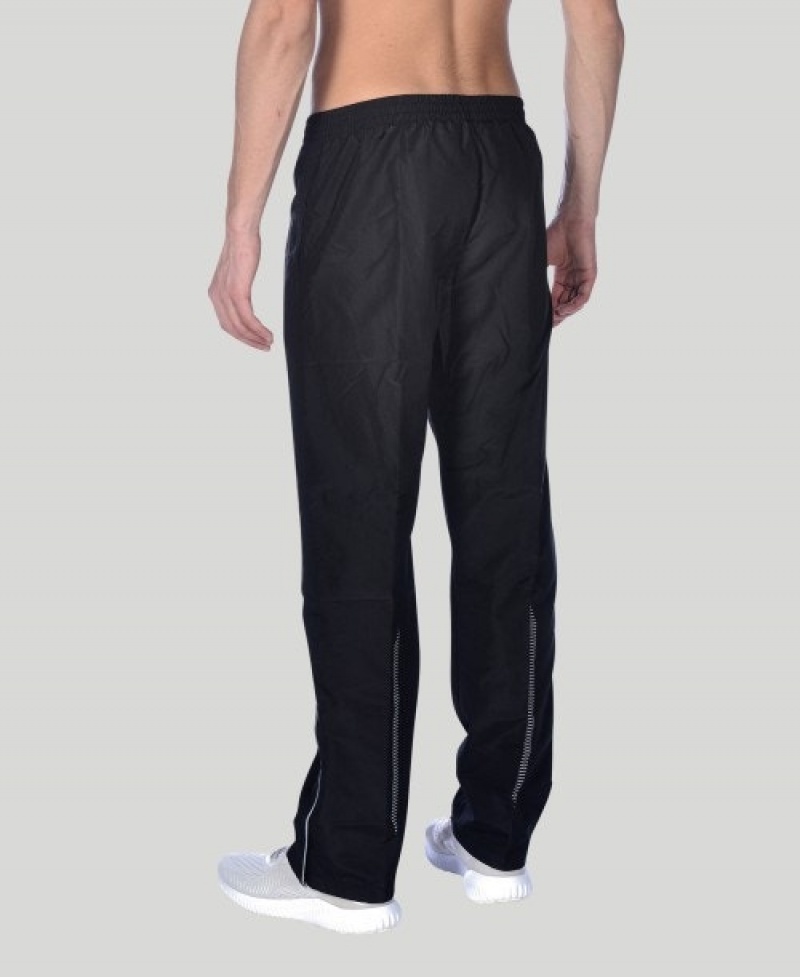 Black Arena Team Line Warm-up Men's Pants | 72464933