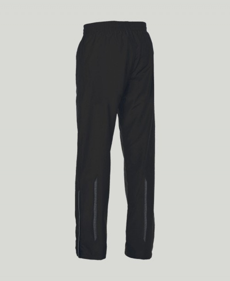 Black Arena Team Line Warm-up Women's Pants | 90376480