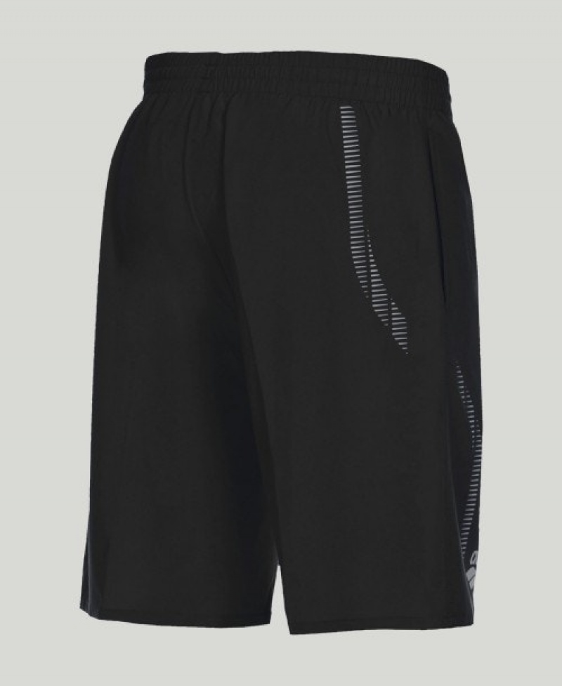 Black Arena Team Line Women's Shorts | 90147037