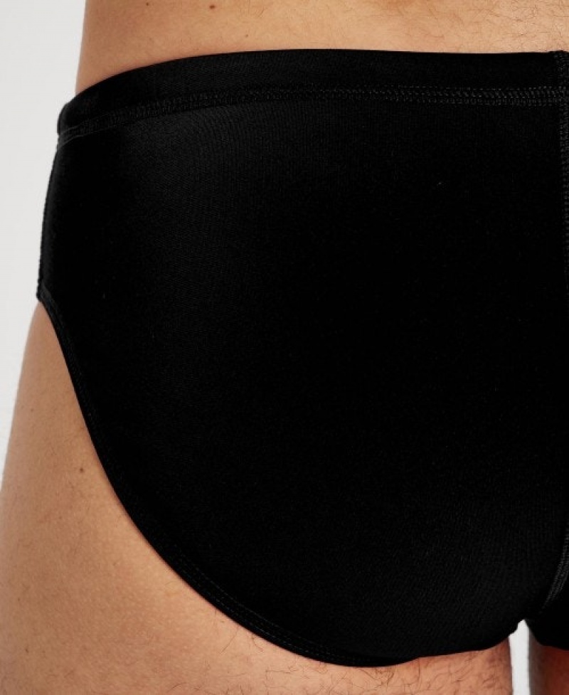 Black Arena Team Solid Water Polo Men's Briefs | 60167709