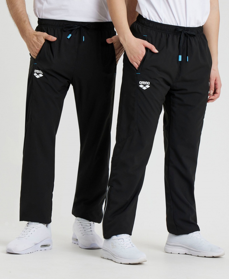 Black Arena Team Sports Panel Men\'s Pants | 18320030