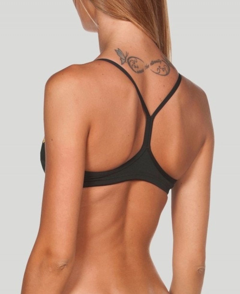 Black Arena Top Women's Bandeau | 94245739