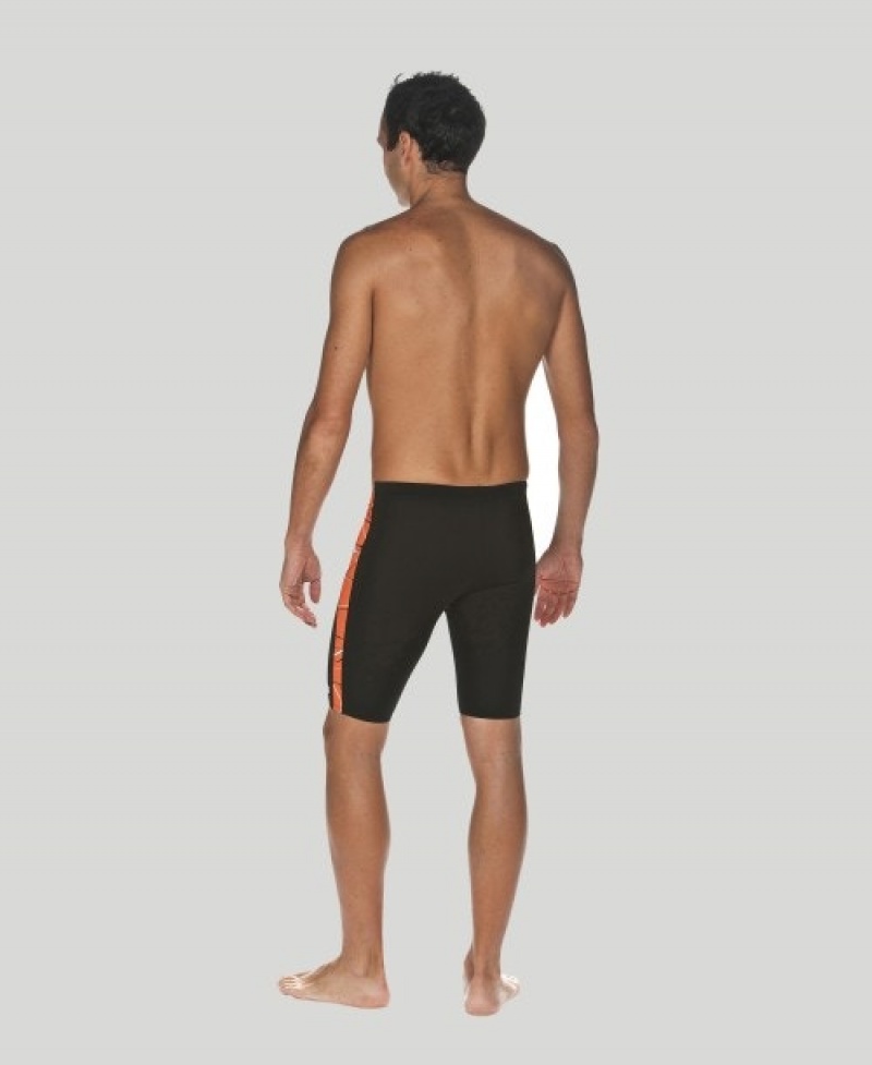 Black Arena Water Jammer Men's Swim Shorts | 39752959