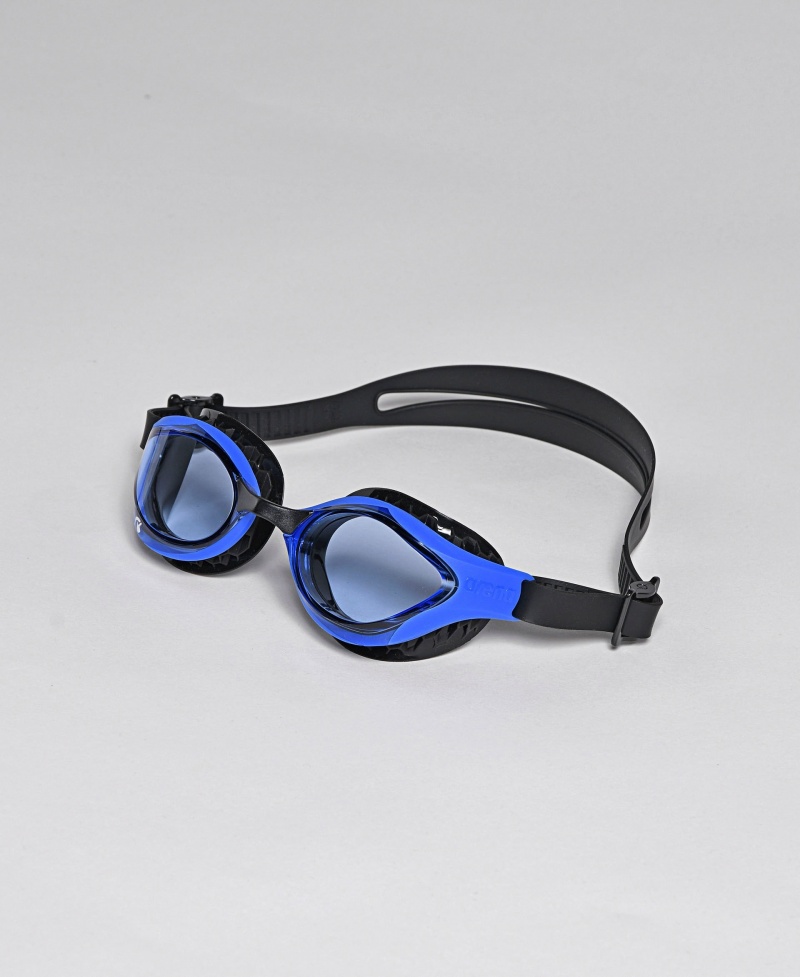 Blue Arena Air Bold Swipe Men\'s Swimming Goggles | 36111098