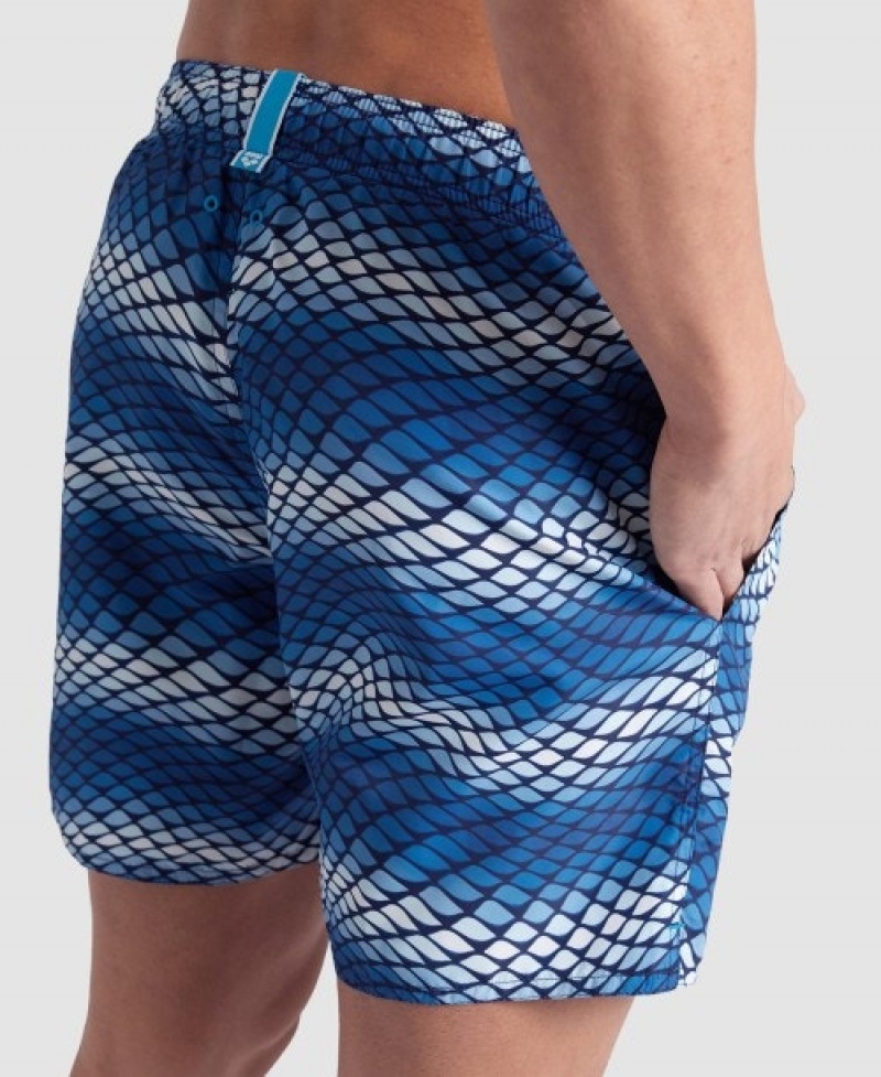 Blue Arena Allover Beach Men's Boxer | 33879272