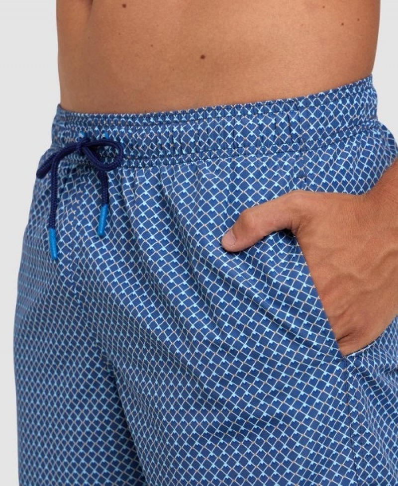 Blue Arena Allover Beach Men's Boxer | 59380966