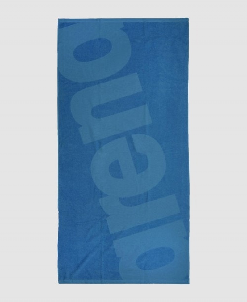 Blue Arena Beach Logo Ii Men's Towels | 21701275