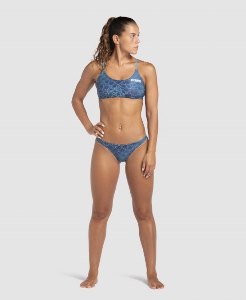 Blue Arena Caimano Limited Edition Two Piece Women's Bikinis | 8370612