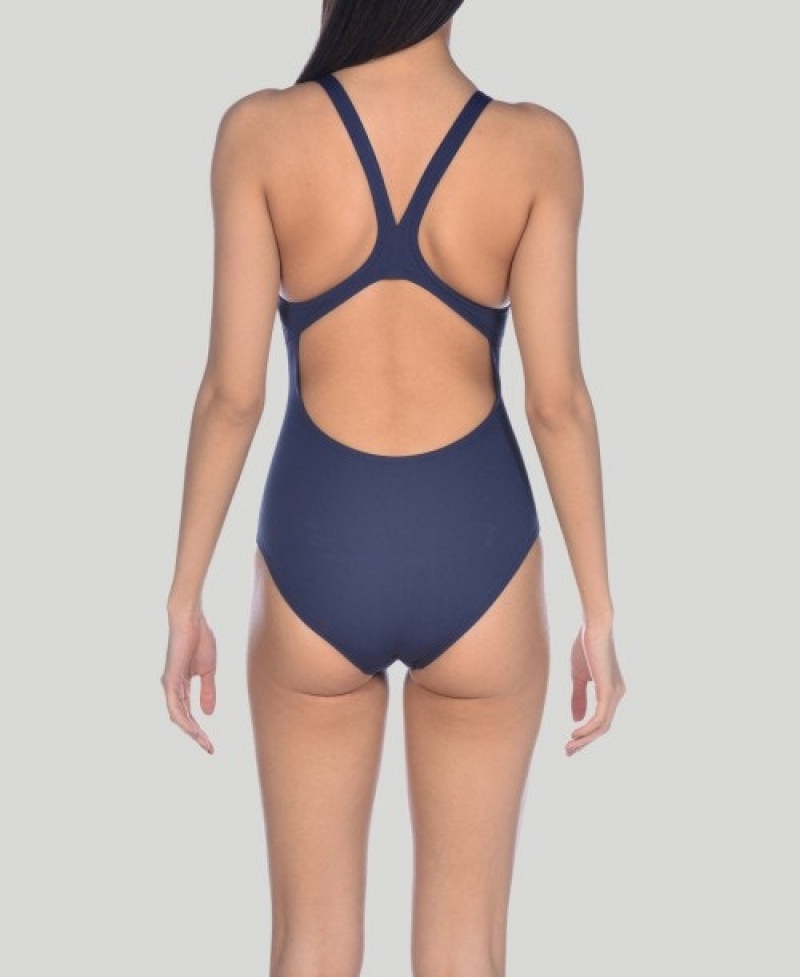 Blue Arena Diagonal Stripe Swim Pro Women's Swimsuits | 66927766