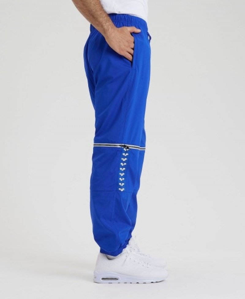 Blue Arena Icons Convertible Men's Pants | 78394994