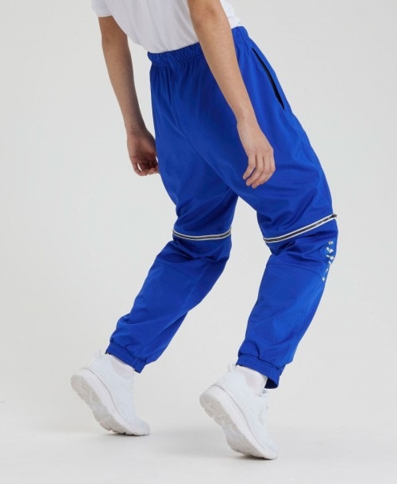 Blue Arena Icons Convertible Men's Pants | 78394994