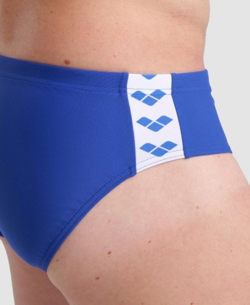 Blue Arena Icons Solid Men's Briefs | 80789093