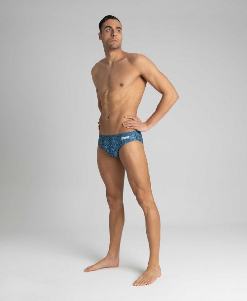 Blue Arena Kikko Men's Briefs | 70129369