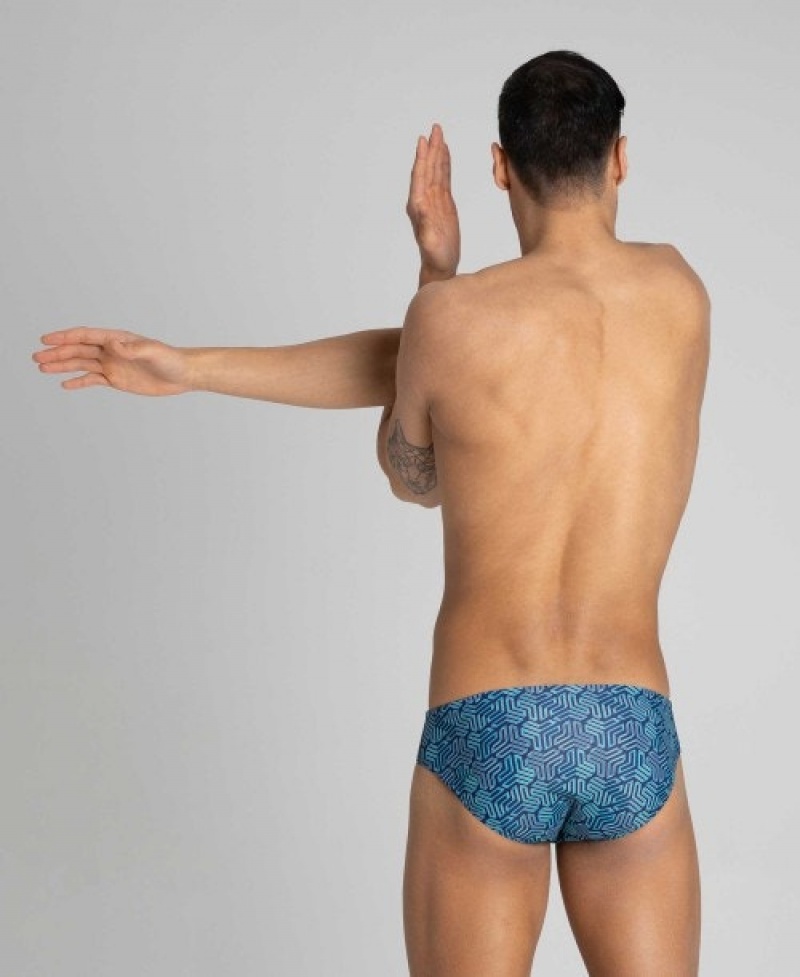 Blue Arena Kikko Men's Briefs | 70129369