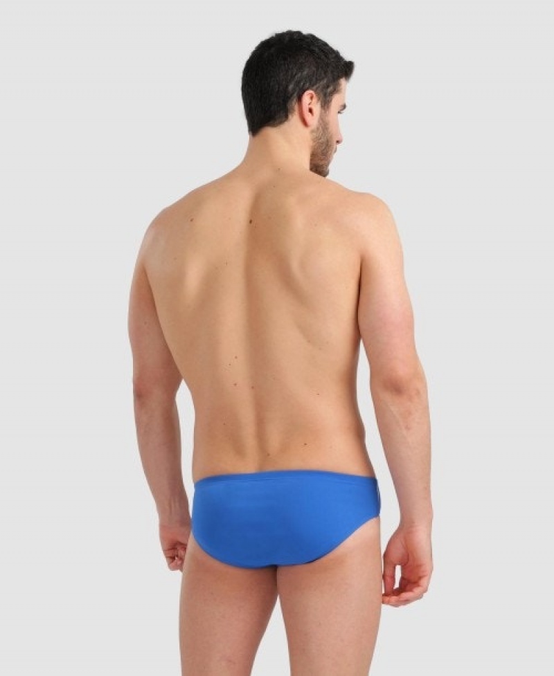 Blue Arena Marbled Men's Briefs | 64606780