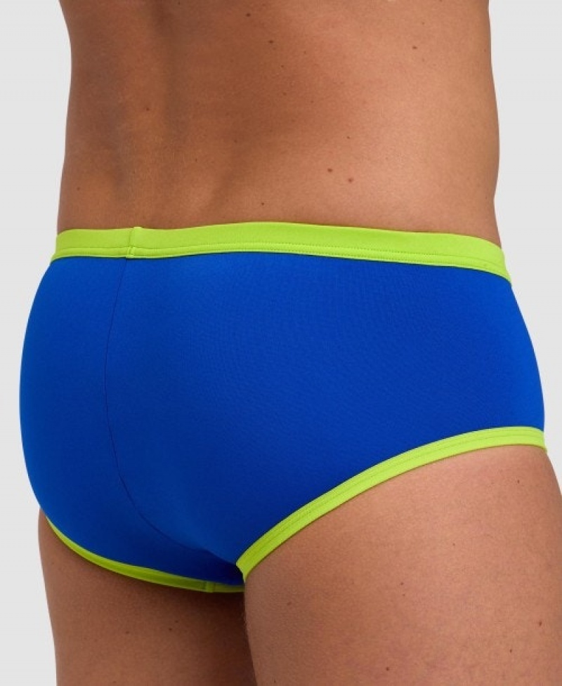 Blue Arena One Big Logo Men's Briefs | 75380820