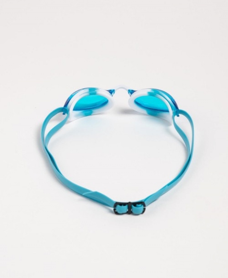 Blue Arena Python Women's Swimming Goggles | 78433699