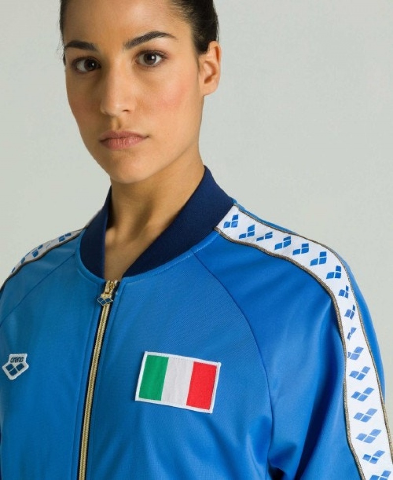 Blue Arena Relax Iv Nations Team Men's Jackets | 97534690