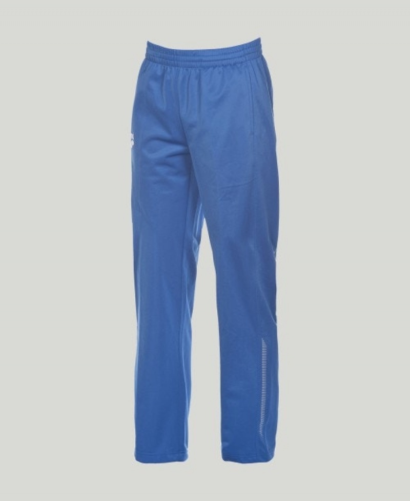 Blue Arena Team Line Knitted Poly Women's Pants | 9853905