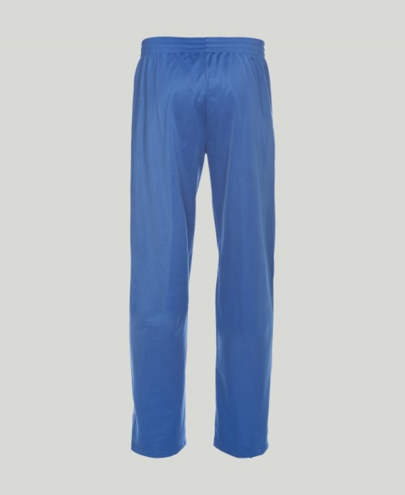 Blue Arena Team Line Knitted Poly Women's Pants | 9853905