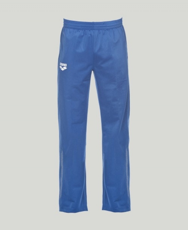 Blue Arena Team Line Knitted Poly Women's Pants | 34879057