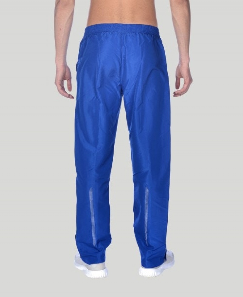 Blue Arena Team Line Warm-up Men's Pants | 65977734