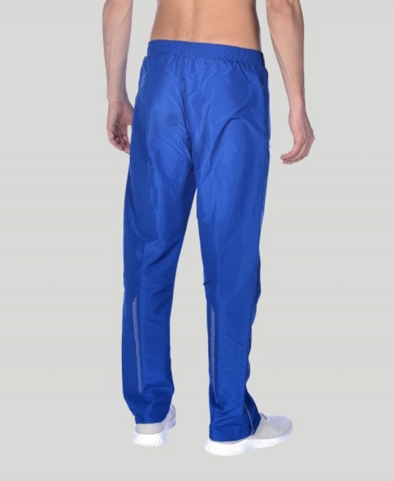 Blue Arena Team Line Warm-up Men's Pants | 65977734