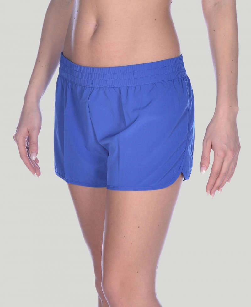 Blue Arena Team Line Women\'s Shorts | 50970465