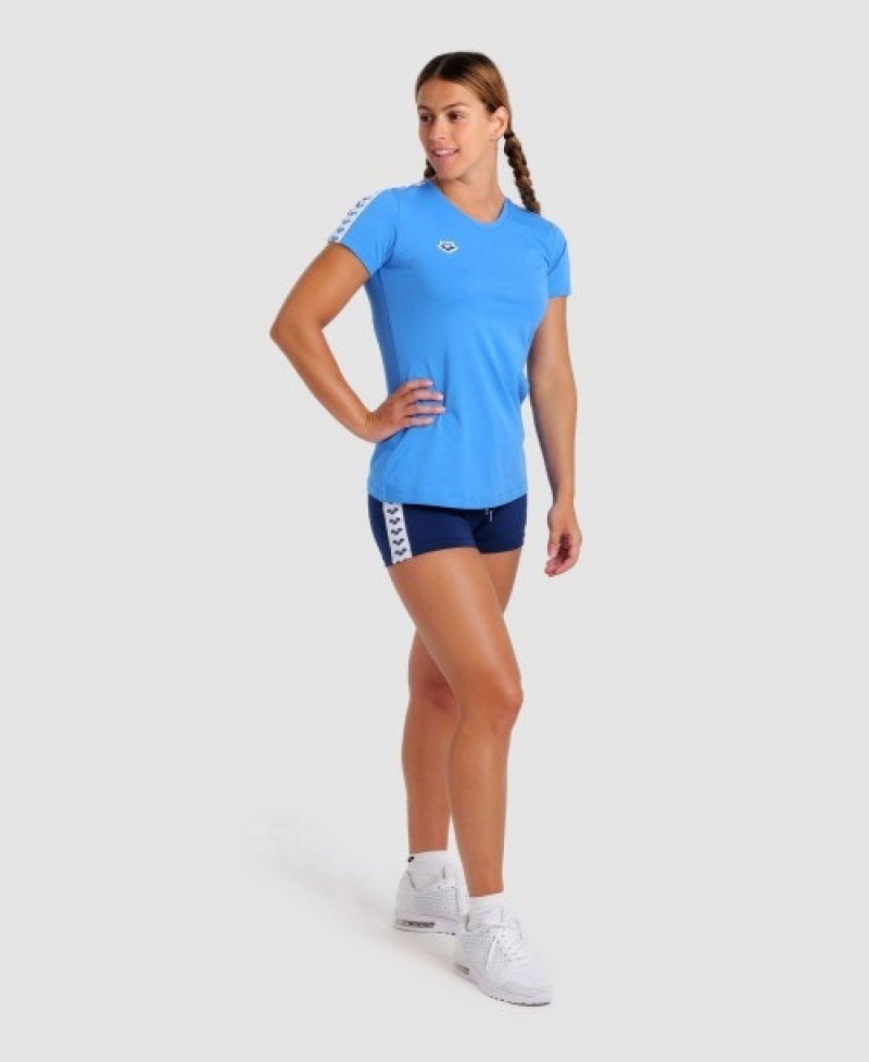 Blue Arena Team S/S Women's T Shirts | 93546040