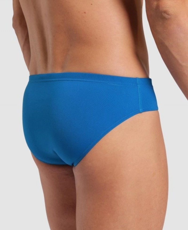 Blue Arena Team Solid Men's Briefs | 56214126