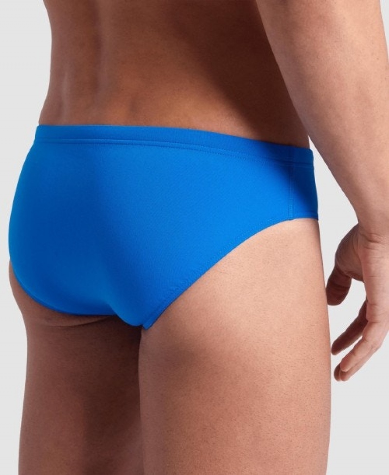 Blue Arena Team Solid Men's Briefs | 70721344