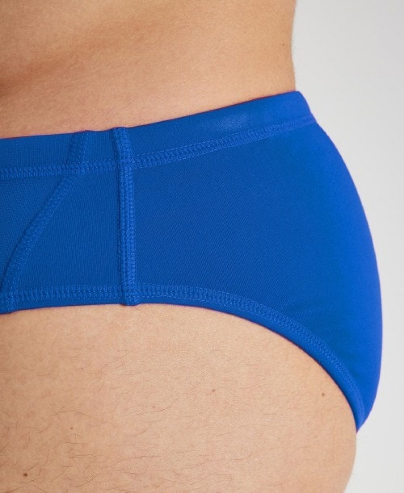 Blue Arena Team Solid Water Polo Men's Briefs | 40484256