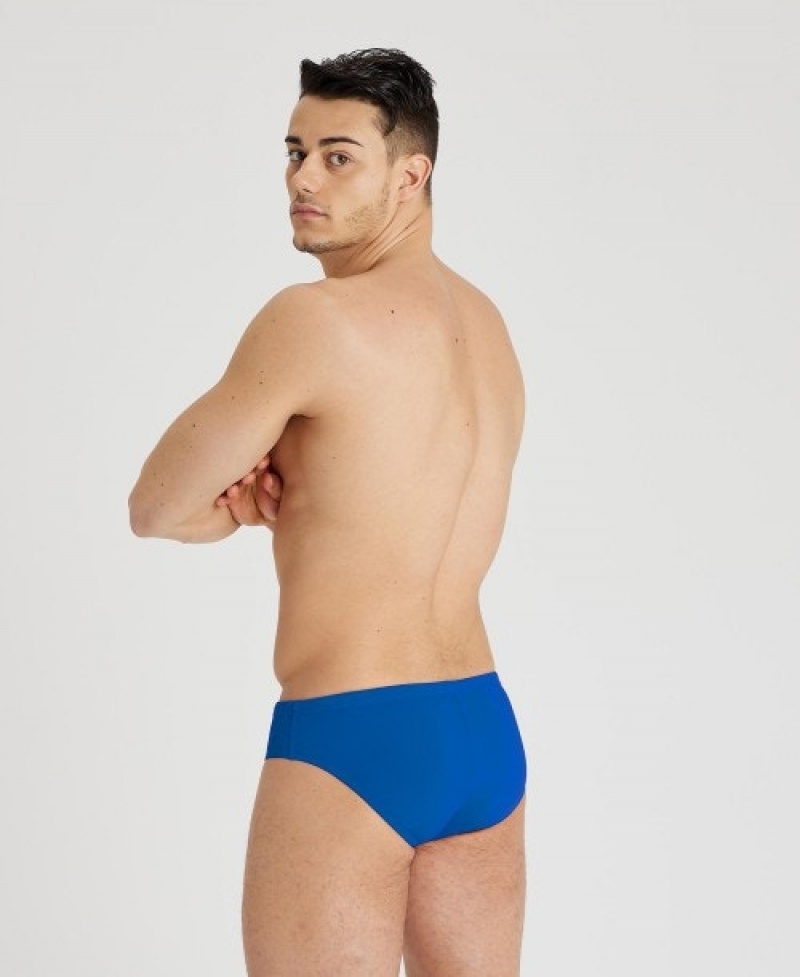 Blue Arena Team Solid Water Polo Men's Briefs | 40484256