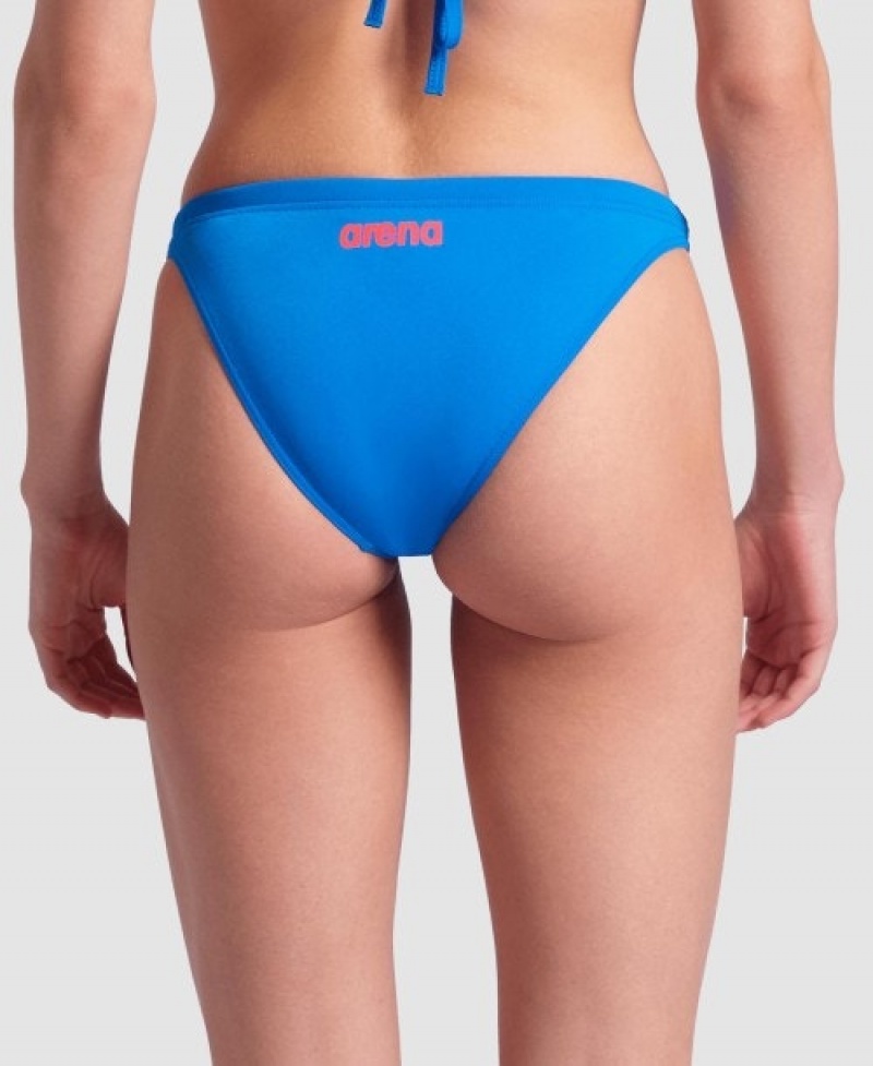 Blue Arena Team Solid Women's Bikini Bottoms | 46506325