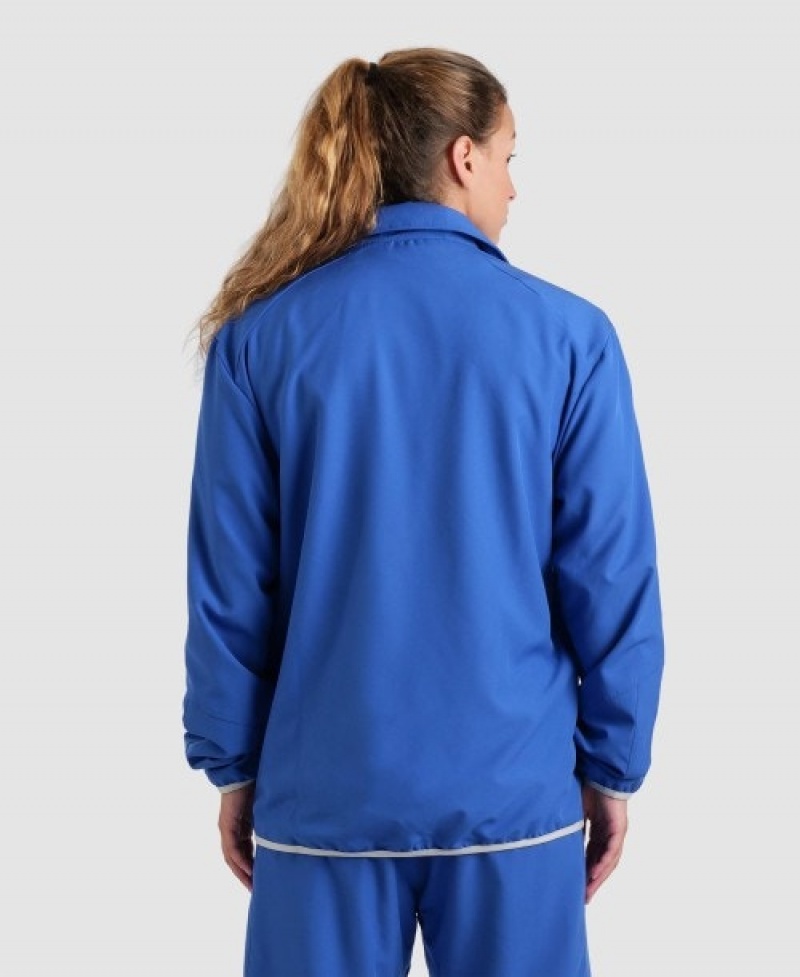 Blue Arena Team Sports Panel Men's Jackets | 46267510