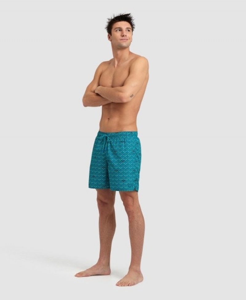 Green Arena Allover Beach Men's Boxer | 76228878