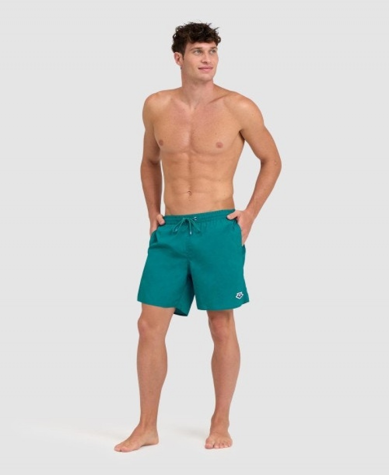 Green Arena Icons Solid Men's Boxer | 51945269