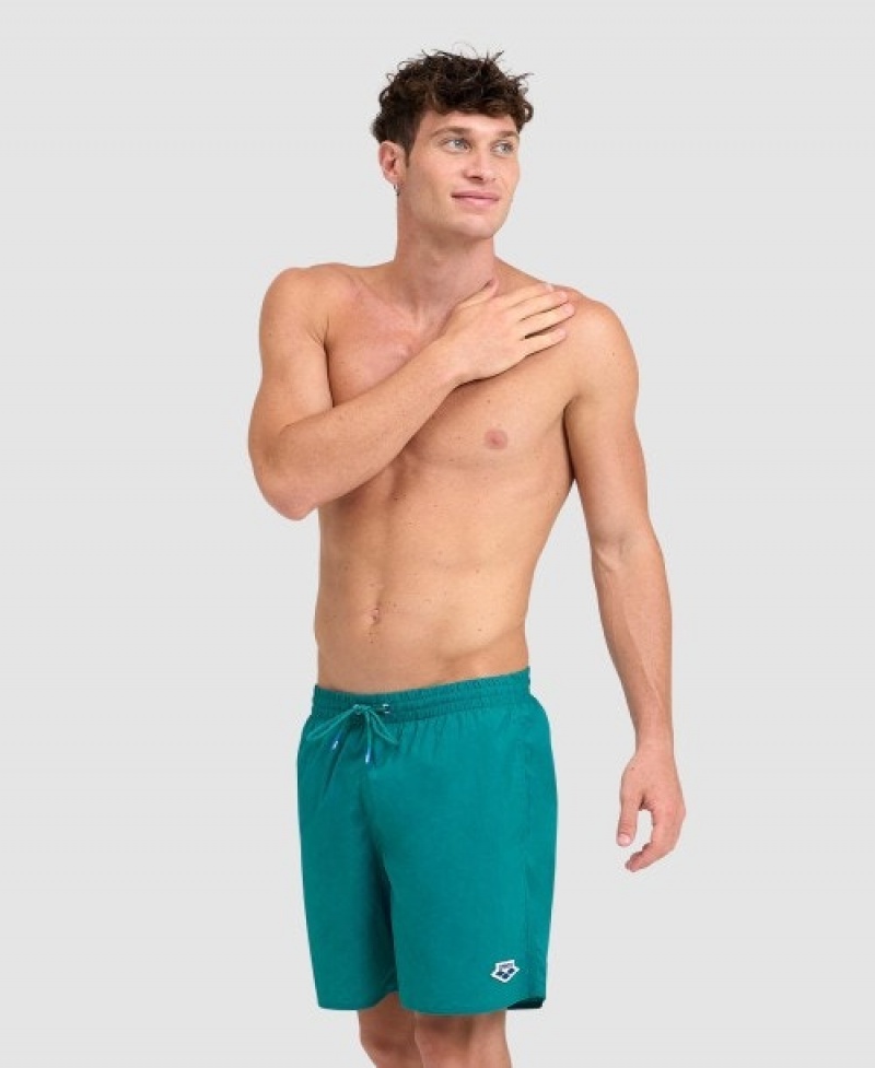 Green Arena Icons Solid Men's Boxer | 51945269